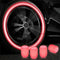 Pluggenset OCC Motorsport OCCLEV001 4 Stuks Fluorescerend Rood