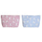 Reistasje DKD Home Decor Blauw Roze polialgodon osos 33 x 8 x 21 cm (2 Stuks)