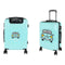Handbagagekoffer Cállate la Boca Auto Celeste 39 x 22 x 57 cm