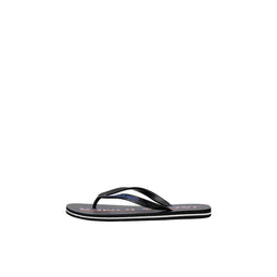 Heren Slippers Jack & Jones JFWLOGO 12230641 Zwart Schoenmaat 42-43