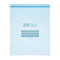 Set van herbruikbare zakjes voor voedingsmiddelen ziplock 30 x 40 cm Blauw Polyethyleen 7 L (12 S...