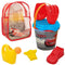 Strandspeelgoedset Cars Polypropyleen (12 Stuks)