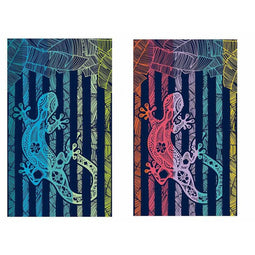 Strandhanddoek Secaneta Otipi 90 x 165 cm Jacquard Fluweel