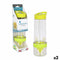 Fles Kitchen Tropic Geel Menger 7,5 x 24,5 cm (2 Stuks)