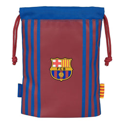 Lunchtrommel F.C. Barcelona Kastanjebruin Marineblauw