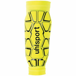 Voetbal Beenbeschermers Uhlsport Bionikshield Geel Maat L