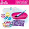 Kappersset Barbie Rainbow Tie 15,5 x 10,5 x 2,5 cm Haar met highlights Multicolour