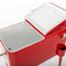 Koelbox Fresh 74 x 43 x 80 cm Rood Metaal