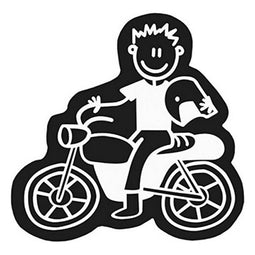 Autotape Family Mannen Motorfiets