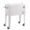 Koelbox Fresh 74 x 43 x 80 cm Metaal Wit