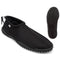 Slippers Unisex voor volwassenen Zwart Schoenmaat 43