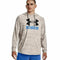 Herenhoodie Under Armour Rival Terry Logo Lichtgrijs Maat S