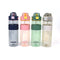 Fles met deksel en rietje Bewinner Multicolour Transparant 900 ml