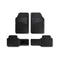 Vloermattenset voor auto Goodyear GOD9016 Zwart Natuurlijk rubber (4 pcs)