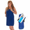 Handdoeken Secaneta 74000-018 Microvezel Donkerblauw 80 x 130 cm