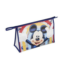 Kindertoiletartikelen Reisset Mickey Mouse Blauw (23 x 16 x 7 cm) (4 pcs)
