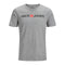 Heren-T-Shirt met Korte Mouwen JJECORP LOGO TEE SS Jack & Jones 12137126 Grijs Maat M