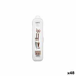 Doosje Voor op reis Scheerset Transparant 4,3 x 23,3 x 6,2 cm (48 Stuks)