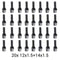 Set spoorverbreders OMP 5x108 60,1 M12 x 1,5 + M14 x 1,5 15 mm