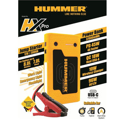 Ontwortelaar Hummer HUMMHXPRO 10000 Ah 12 V