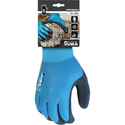Werkhandschoenen JUBA Polyester Nylon Nitril Kou Blauw Maat 9