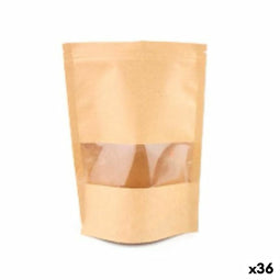 Set van herbruikbare zakjes voor voedingsmiddelen Algon Hermetisch afgesloten 10 x 15 x 3,5 cm (3...