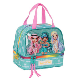 Lunchtrommel Rainbow High Paradise Turkoois 20 x 20 x 15 cm