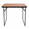 Vouwtafel Aktive Voor de camping Bamboe 80 x 67 x 60 cm