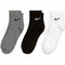 Sportsokken Nike Everyday Lightweight Grijs 3 paar Schoenmaat 46-50