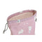 Tas DKD Home Decor Blauw Wit Roze osos 24 x 2 x 26 cm (2 Stuks)