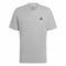 Heren-T-Shirt met Korte Mouwen Adidas Essentials Feelcomfy Grijs Maat L