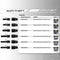 Schroevenkit OMP OMPS09831401 M14 x 1,50 4 uds Zwart