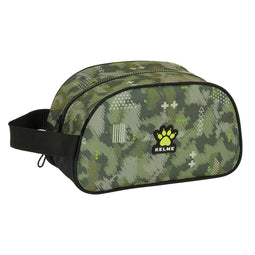 Toilettas voor op School Kelme Travel Zwart Groen 26 x 15 x 12 cm