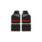 Vloermattenset voor auto Sparco SPC1903 Universeel Zwart/Rood (4 pcs)