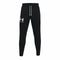 Lange sportbroek Under Armour Rival Terry Jogger Zwart Mannen Maat L