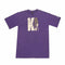 Heren-T-Shirt met Korte Mouwen Kappa Sportswear Logo Paars Maat XL
