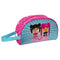 Reistasje Pinypon Blauw Roze Polyester 300D 26 x 16 x 9 cm