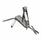 Multifuncitonele mes True Nailclip tu215k Nagelknipper 6-in-1 Zilver