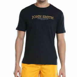 Heren-T-Shirt met Korte Mouwen John Smith Efebo Marineblauw Maat L