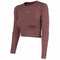 Damessweater zonder Capuchon 4F Donkerrood Maat XS/S