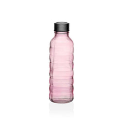 Fles Versa 500 ml Roze Glas Aluminium 7 x 22,7 x 7 cm