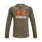 Herenhoodie Under Armour Hoodie Kaki Maat M