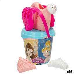 Strandspeelgoedset Princesses Disney Ø 18 cm (16 Stuks)