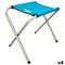 Opvouwbare stoel Aktive Blauw Camping 30 x 37 x 40 cm (4 Stuks)