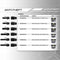 Schroevenkit OMP OMPS09661401 M14 x 1,50 Zwart