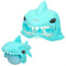 Set van waterpistool en duikbril Eolo Haai 18 x 15 x 8,5 cm (4 Stuks)