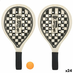 Strandschepjes met Bal Aktive 20,5 x 39,5 cm (24 Stuks)