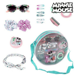 Tas met accessoires Minnie Mouse CD-25-1644 Multi-compositie 26 x 26 x 6 cm (19 pcs)