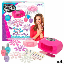 Manicureset Cra-Z-Art MAGIC 11 x 5,5 x 9,5 cm 4 Stuks