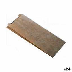 Set tassen Algon Wegwerp Kraftpapier 30 Onderdelen 27 x 12 cm (24 Stuks)
